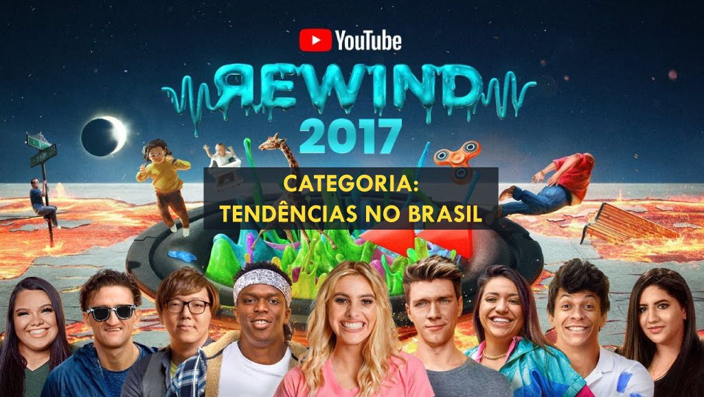 Brasil divulga os vídeos mais vistos de 2017